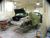 Once started, your car will go through disassembly and re-construction before it is ready for paint.